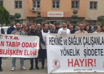 Batman’da hasta yakınından doktora şiddet