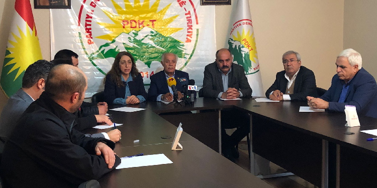 DTK ve DBP’den KDP-T’ye ‘ittifak’ ziyareti DTK ve DBP’den KDP-T’ye ‘ittifak’ ziyareti