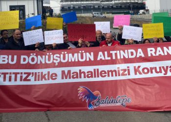 Şahintepe sakinlerinden Kartoğlu’na: Bu kirli oyunu bozacağız