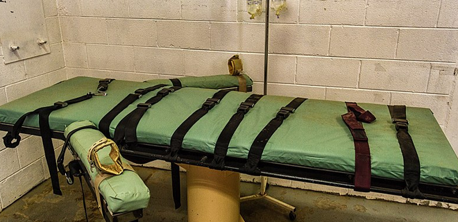 ABD’de skandal: Zehirli iğneyle öldüremedikleri mahkum için tek yol azot ABD’de skandal: Zehirli iğneyle öldüremedikleri mahkum için tek yol azot