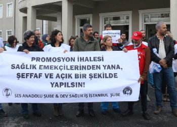 Sağlıkçılardan promosyon anlaşmasına tepki
