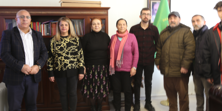 Devrimci Parti’den DBP’ye ziyaret Devrimci Parti’den DBP’ye ziyaret