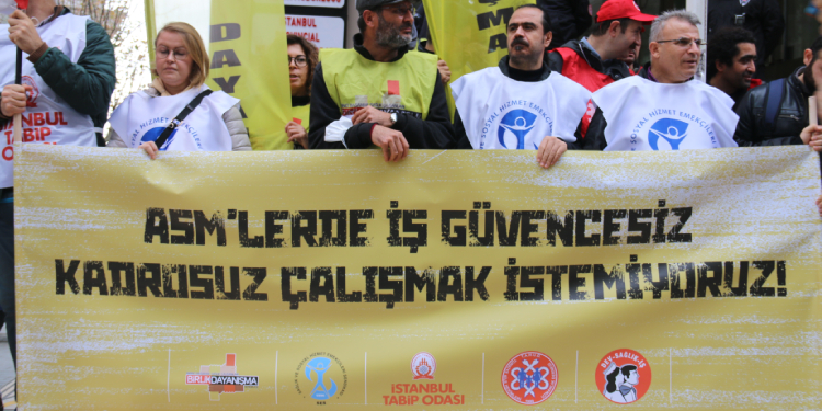 “ASM’lerde kadrosuz çalışmak istemiyoruz” “ASM’lerde kadrosuz çalışmak istemiyoruz”