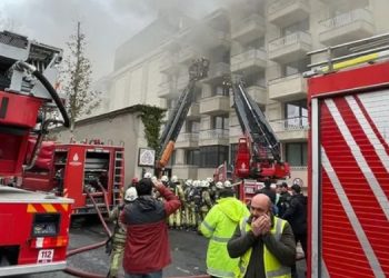 Çırağan Sarayı’ndaki yangın kontrol altına alındı