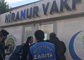 Hiranur Vakfı internet sitesini kapattı