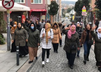 Kadıköy’de Adalet Nöbeti yürüyüşü: Tecrit son bulsun