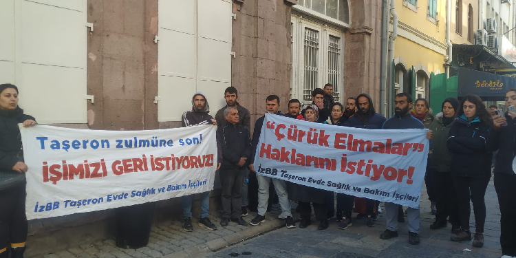 İşten çıkarılan işçilerden “direneceğiz” mesajı İşten çıkarılan işçilerden “direneceğiz” mesajı