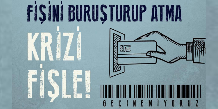 Öğrencilerden “Fişini buruşturup atma, krizi fişle” çalışması Öğrencilerden “Fişini buruşturup atma, krizi fişle” çalışması