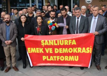 Riha’da eylem ve etkinlik yasağı protestosu