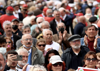 Ankara’da yaşayan emeklilerden, maaş zammına tepki