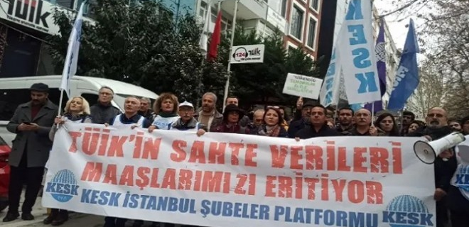 “Sadaka değil, emeğimizin karşılığını istiyoruz” “Sadaka değil, emeğimizin karşılığını istiyoruz”