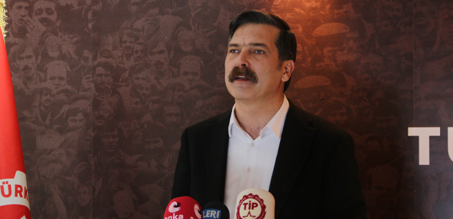 TİP’li Baş: Senin hikâyen de senin yolun da bitti Tayyip Erdoğan TİP’li Baş: Senin hikâyen de senin yolun da bitti Tayyip Erdoğan
