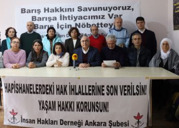 Barış Nöbeti: Hasta tutukluların tahliyesi sağlansın