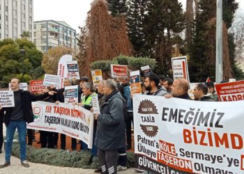 Belediye şirket işçileri kadro talep etti