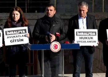 Adalet Nöbeti: İmralı’daki hukuksuzluktan Bozdağ sorumludur