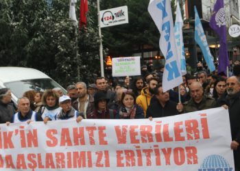 KESK, TÜİK verilerini protesto etti