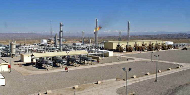 Süleymaniye’deki gaz sahasında patlama Süleymaniye’deki gaz sahasında patlama