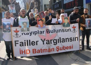 Kayıp yakınları: Failler yargılansın