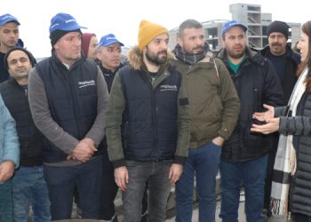 HDP’den işten çıkarılan işçilere destek ziyaret