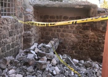 Cami inşaatı çöktü: 1 işçi hayatını kaybetti