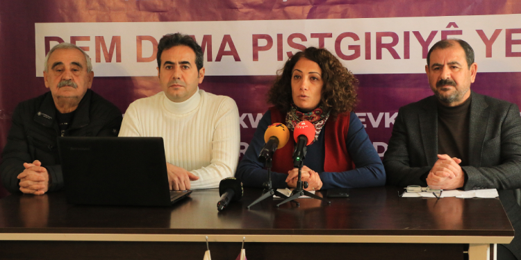 HDP Amed Kriz Koordinasyonu: Demografik yapıyla oynamayın HDP Amed Kriz Koordinasyonu: Demografik yapıyla oynamayın