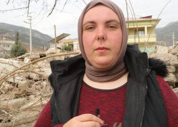 İslahiye’ye taşınan İngiliz, depremde ailesini kaybetti