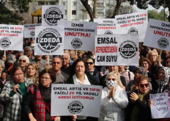 İzmirli depremzedeler verilen sözlerin tutulmamasına tepkili