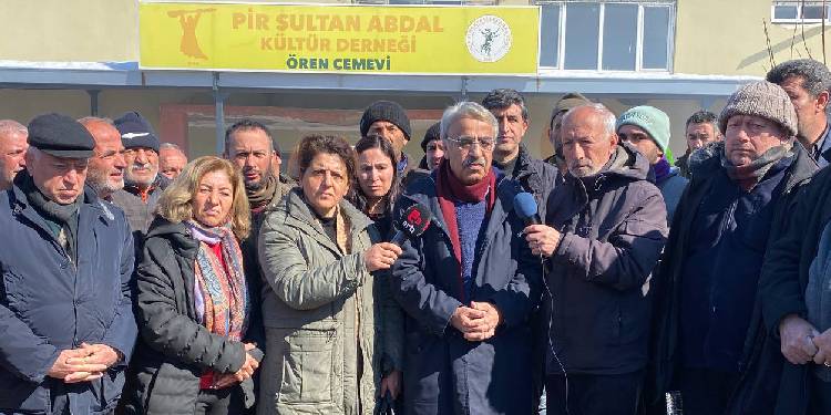 Sancar Malatya’da: Bütün enkazlar birer suç mahallidir Sancar Malatya’da: Bütün enkazlar birer suç mahallidir