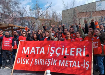 Mata Otomotiv işçileri: Bir kuruşunu işverenin kursağından geçirmeyeceğiz