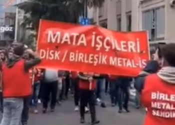 Mata Otomotiv işçilerinden eylem