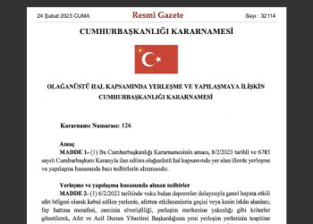 Ekoloji örgütlerinden ortak çağrı: 126. Kararname’ye karşı birleşik mücadele edelim