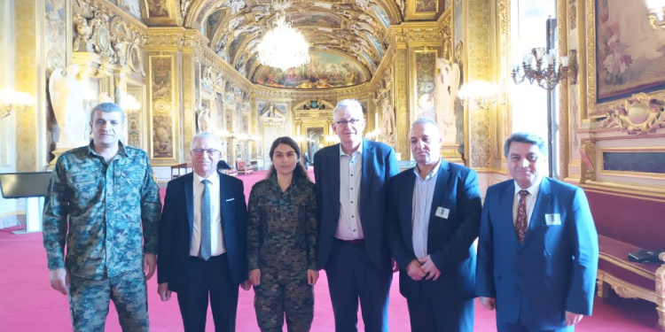 Özerk Yönetim’den Fransa Senatosu’na ziyaret Özerk Yönetim’den Fransa Senatosu’na ziyaret