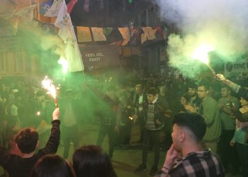 Gençlerden Yeşil Sol şöleni: Her sokağı direnişe çevireceğiz