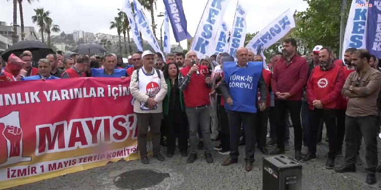 İzmir’de 1 Mayıs çağrısı: Aydınlık yarınlar için alanlardayız İzmir’de 1 Mayıs çağrısı: Aydınlık yarınlar için alanlardayız