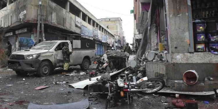 Pakistan’da bombalı saldırı Pakistan’da bombalı saldırı