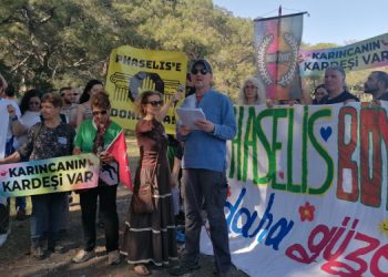 Phaselise Antik Kenti’ndeki talanı durdurma çağrısı