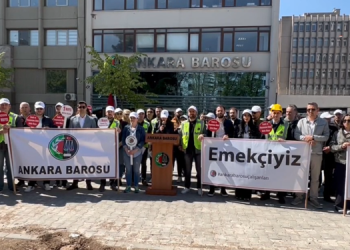 Ankara Barosu: Bugün yalnız bırakılan ve çaresiz hissettirilen işçi avukatların mücadelelerini örgütleme günüdür