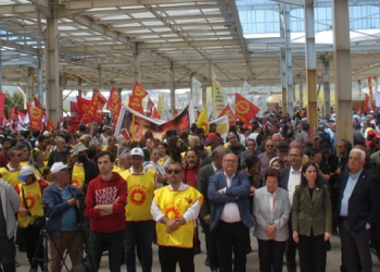 Ege’de işçiler alanlara indi