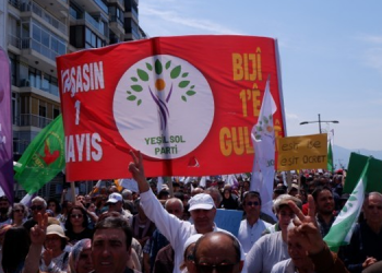 Gündoğdu Meydan’ında 1 Mayıs: Tayyip gidecek bu iş bitecek