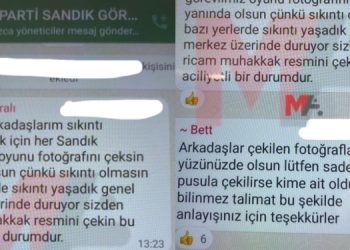 AKP’li yöneticiler kullanılan oyların kanıtını istedi