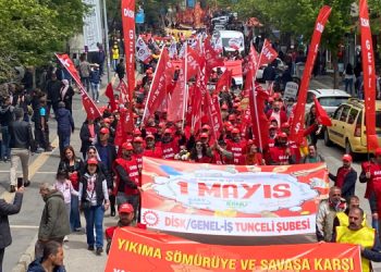 Dersim’de 1 Mayıs yürüyüşü