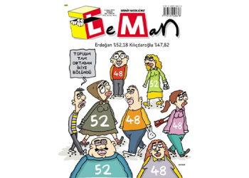 LeMan kapağına seçim sonuçlarını taşıdı