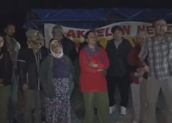 Akbelen’de gece yarısı jandarma baskısı