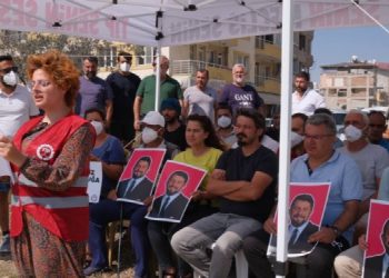 16 mahallede Can Atalay için oturma eylemi