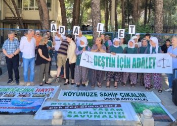 Muğla’daki nöbetin 4’üncü gününde adalet vurgusu