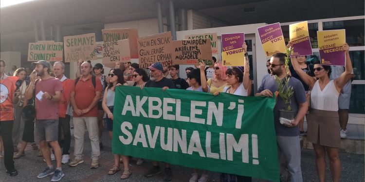 İzmir’den Akbelen direnişine destek