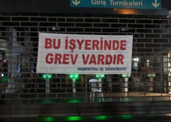 İzmir’de metro ve tramvay işçileri greve çıktı