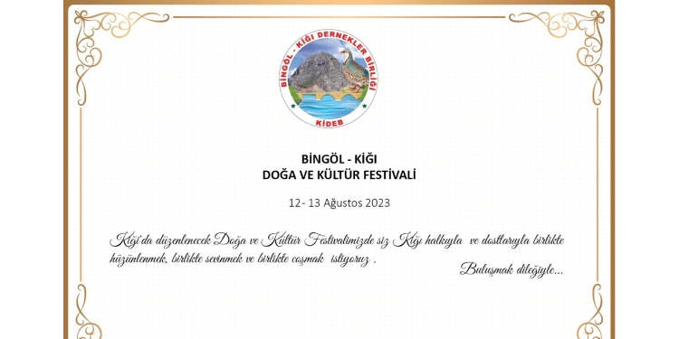 Kaymakamlık Kiğı Doğa ve Kültür Festivali’ni yasakladı Kaymakamlık Kiğı Doğa ve Kültür Festivali’ni yasakladı