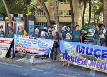 Muğlalı köylülerin nöbeti 2’nci gününde