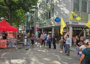 Suruç’ta katledilen sosyalistler Ulm’da anıldı